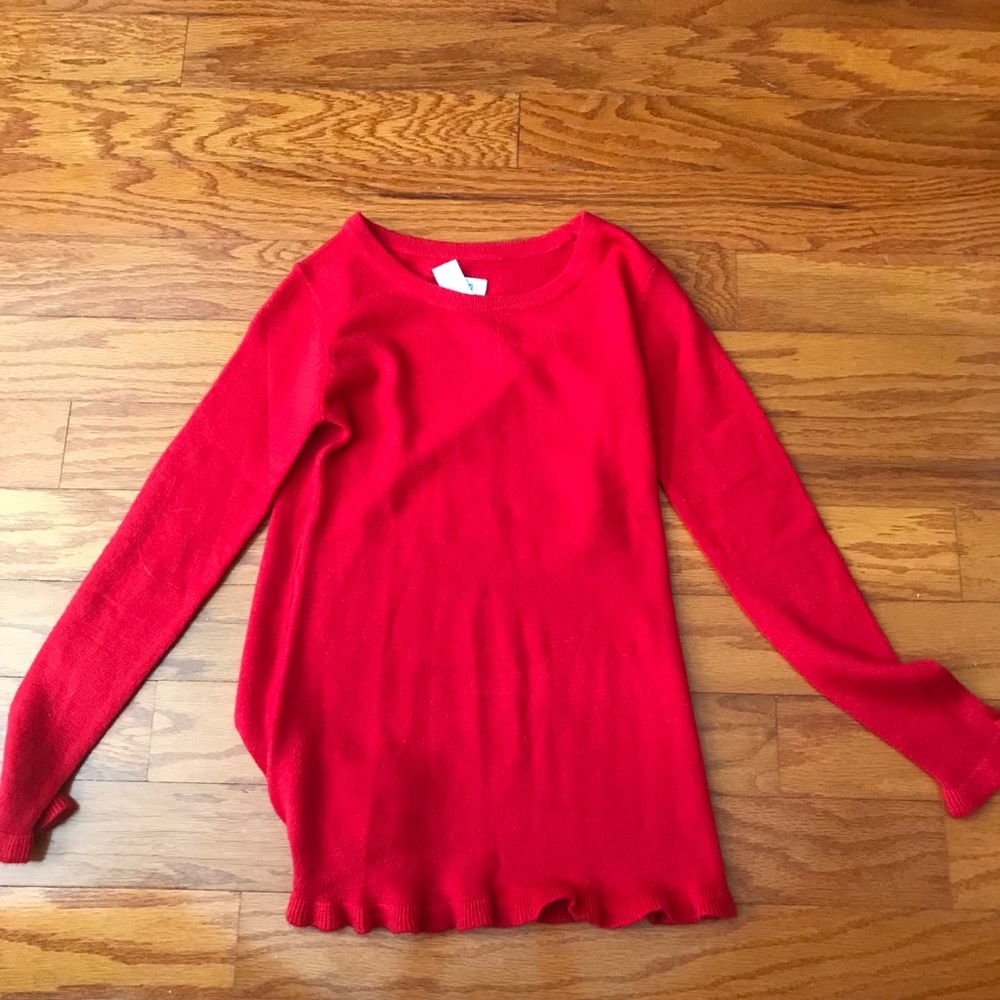 Circo red sweater size girls medium